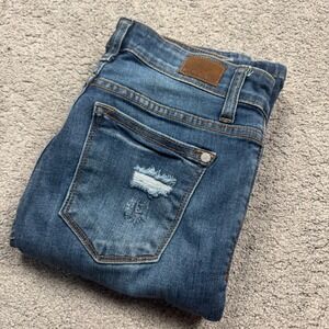 Judy Blue Women's 3/26 Straight Fit Dark Wash Jeans